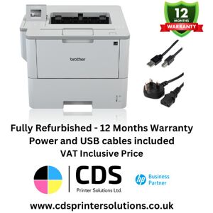 Brother Hl-L6400dw A4 Mono Laser Printer - Duplex Usb Wireless & 12m Warranty Brother Hl-L6400dw A4 Mono Laser Printer - Duplex Usb Wireless & 12m Warranty