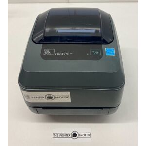 Zebra Gk420t Thermal Desktop Label Printer With Network Port Gk42-102220-000 Zebra Gk420t Thermal Desktop Label Printer With Network Port Gk42-102220-000