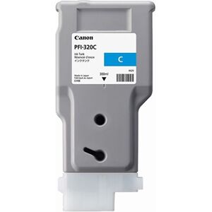 Canon Pfi-320c Cyan 300ml Ink Cartridge (2891c001aa) Canon Pfi-320c Cyan 300ml Ink Cartridge (2891c001aa)