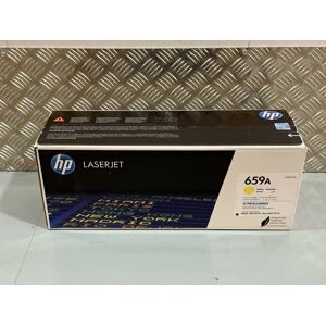 Genuine Hp 659a W2012a Yellow Toner Cartridge M856 M776 - Brand New Boxed Genuine Hp 659a W2012a Yellow Toner Cartridge M856 M776 - Brand New Boxed