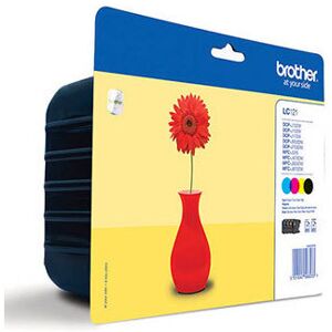 Brother Lc121 Genuine/original Ink Cartridges Black, Cyan, Magenta, Yellow 121 4 Brother Lc121 Genuine/original Ink Cartridges Black, Cyan, Magenta, Yellow 121 4