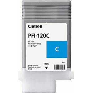 Canon Pfi-120c Cyan 130ml Ink Cartridge (2886c001aa) Canon Pfi-120c Cyan 130ml Ink Cartridge (2886c001aa)