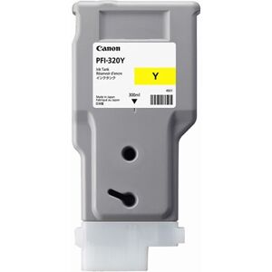 Canon Pfi-320y Yellow 300ml Ink Cartridge (2893c001aa) Canon Pfi-320y Yellow 300ml Ink Cartridge (2893c001aa)