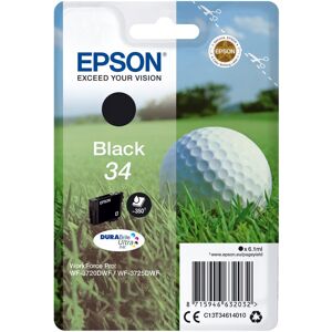 Genuine Epson 34 Black Ink Cartridge T3461 C13t34614010 *select Your Model* Genuine Epson 34 Black Ink Cartridge T3461 C13t34614010 *select Your Model*