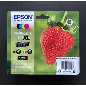 Genuine Epson Inks - 29 Xl Multipack / Xp-235 332 335 432 (Inc Vat) 2028 Genuine Epson Inks - 29 Xl Multipack / Xp-235 332 335 432 (Inc Vat) 2028