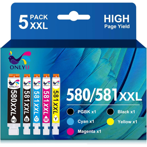 Does Not Apply Pgi-580xxl Cli-581xxl Compatible Ink Cartridges Replacements For Canon For Pixma Does Not Apply Pgi-580xxl Cli-581xxl Compatible Ink Cartridges Replacements For Canon For Pixma