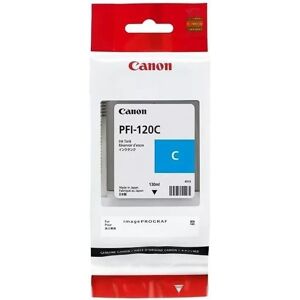 Genuine Canon Pfi-120c 130ml Cyan Ink Tm200 Tm205 Tm300 Tm305 Gp200 300 Genuine Canon Pfi-120c 130ml Cyan Ink Tm200 Tm205 Tm300 Tm305 Gp200 300
