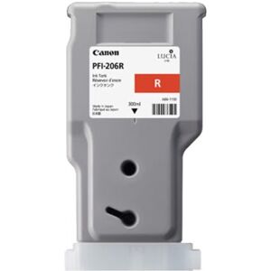 Canon Pfi-206r Red 300ml Ink Cartridge (5309b001aa) Canon Pfi-206r Red 300ml Ink Cartridge (5309b001aa)