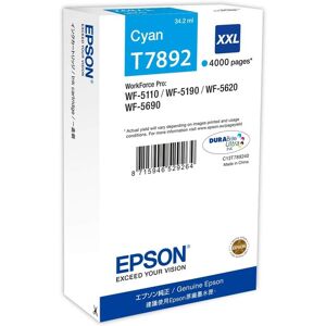 Genuine Epson T7892 Cyan Ink Cartridge C13t789240 Genuine Epson T7892 Cyan Ink Cartridge C13t789240