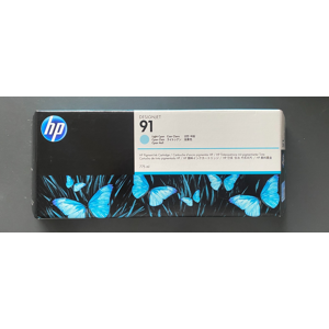 Genuine Hp 91 Ink - Light Cyan / Designjet Z6100 (Inc Vat) Boxed 2026 Genuine Hp 91 Ink - Light Cyan / Designjet Z6100 (Inc Vat) Boxed 2026
