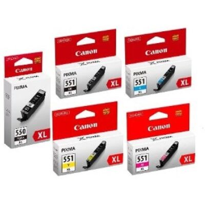 Canon Pgi-550Xl/Cli-551 Bcmyb Multi Ink Cartridge - Ink Cartridge Canon Pgi-550Xl/Cli-551 Bcmyb Multi Ink Cartridge - Ink Cartridge