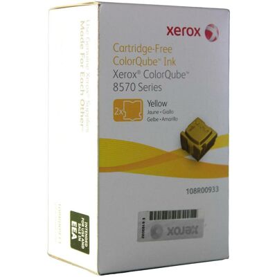Genuine Xerox 108r00933 Yellow Cartridge-Free Colorqube 8570 Series A- Genuine Xerox 108r00933 Yellow Cartridge-Free Colorqube 8570 Series A-