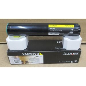 New Lexmark X945x2yg Yellow High Yield Laser Toner Cartridge For X940e X945e New Lexmark X945x2yg Yellow High Yield Laser Toner Cartridge For X940e X945e