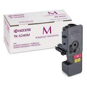 Genuine Kyocera Tk-5240m Magenta Toner Ecosys M5526cdw M5526cdn A- Genuine Kyocera Tk-5240m Magenta Toner Ecosys M5526cdw M5526cdn A-