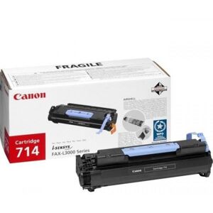Canon 714 (1153b002aa) Black Original Cartridge For I-Sensys Fax-L3000 L3000ip Canon 714 (1153b002aa) Black Original Cartridge For I-Sensys Fax-L3000 L3000ip