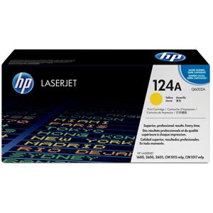 Genuine Hp Toner Cartridge Yellow Q6002a 124a 1600 2600 A- Vat Included Genuine Hp Toner Cartridge Yellow Q6002a 124a 1600 2600 A- Vat Included