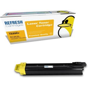 Refresh Cartridges Yellow Tk895y Toner Compatible With Kyocera Printers Refresh Cartridges Yellow Tk895y Toner Compatible With Kyocera Printers