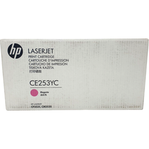 HP 504a Ce253yc Magenta Toner Cartridge Cp3525 Cm3530 Genuine Original Laserjet HP 504a Ce253yc Magenta Toner Cartridge Cp3525 Cm3530 Genuine Original Laserjet