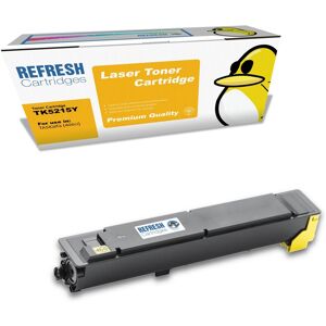 Refresh Cartridges Yellow Tk-5215y Toner Compatible With Kyocera Printers Refresh Cartridges Yellow Tk-5215y Toner Compatible With Kyocera Printers