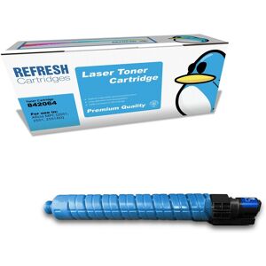 Refresh Cartridges Cyan 842064 Toner Compatible With Ricoh Printers Refresh Cartridges Cyan 842064 Toner Compatible With Ricoh Printers