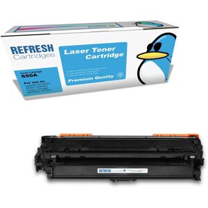 Refresh Cartridges Replacement Cyan Ce271a/650a Toner Compatible With Hp Printer Refresh Cartridges Replacement Cyan Ce271a/650a Toner Compatible With Hp Printer