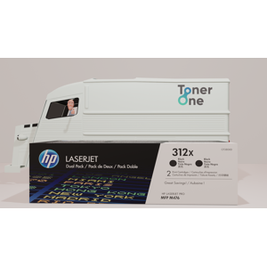 Genuine Hp 312xd Dual Pack Laserjet Toner Cartridges - Cf380xd - Black Genuine Hp 312xd Dual Pack Laserjet Toner Cartridges - Cf380xd - Black