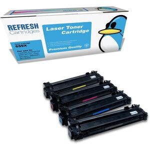 Refresh Cartridges Replacement Value Pack 659x Toner Compatible With Hp Printers Refresh Cartridges Replacement Value Pack 659x Toner Compatible With Hp Printers