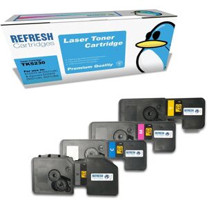Refresh Cartridges Full Set Pack Tk5230 Toner Compatible With Kyocera Printers Refresh Cartridges Full Set Pack Tk5230 Toner Compatible With Kyocera Printers
