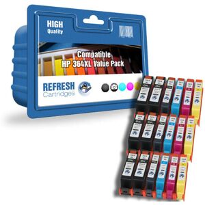 Refresh Cartridges Saver Value Pack 18x 364xl Ink Compatible With Hp Printers Refresh Cartridges Saver Value Pack 18x 364xl Ink Compatible With Hp Printers
