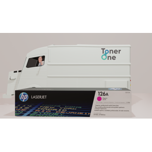 Genuine Hp 126a Standard Laserjet Toner Cartridge - Ce313a-Magenta Genuine Hp 126a Standard Laserjet Toner Cartridge - Ce313a-Magenta