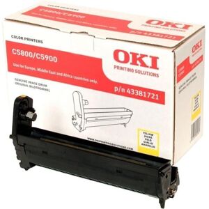 Genuine Oki 43381721 Yellow Drum Unit Genuine Oki 43381721 Yellow Drum Unit