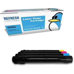 Refresh Cartridges Full Set Pack C950de Toners Compatible With Lexmark Printers Refresh Cartridges Full Set Pack C950de Toners Compatible With Lexmark Printers