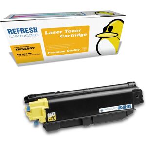 Refresh Cartridges Yellow Tk-5290y Toner Compatible With Kyocera Printers Refresh Cartridges Yellow Tk-5290y Toner Compatible With Kyocera Printers