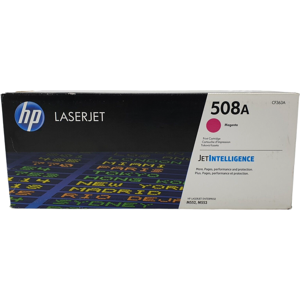 HP 508a Magenta Toner Cartridge Genuine Original Cf363a Laserjet Enterprise Red HP 508a Magenta Toner Cartridge Genuine Original Cf363a Laserjet Enterprise Red