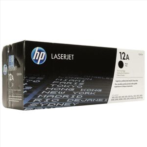 Genuine Hp Toner Cartridge Black 12a Q2612a 1010 1020 3015 3020 A- Vat Inc Genuine Hp Toner Cartridge Black 12a Q2612a 1010 1020 3015 3020 A- Vat Inc
