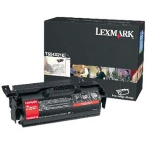 Genuine T654x31e Lexmark Extra High Yield Print Cartridge Corporate T654 Open Genuine T654x31e Lexmark Extra High Yield Print Cartridge Corporate T654 Open