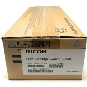 Ricoh 407544 Original Cyan Toner Sp C250e Aficio Sp C250dn/c250sf/c260 Ricoh 407544 Original Cyan Toner Sp C250e Aficio Sp C250dn/c250sf/c260