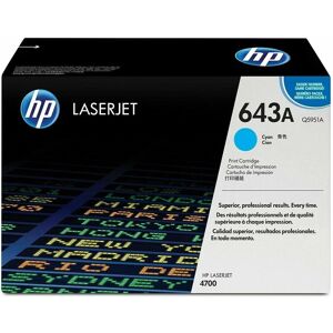 Genuine Hp Q5951a (643a) Cyan Toner Cartridge - No Box (Vat Inc) Genuine Hp Q5951a (643a) Cyan Toner Cartridge - No Box (Vat Inc)
