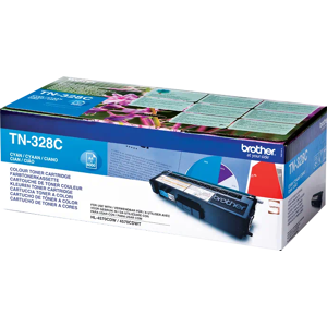 Genuine Brother Tn328c Cyan Toner Cartridge Hl-4570cdw/4570cdwt Open Genuine Brother Tn328c Cyan Toner Cartridge Hl-4570cdw/4570cdwt Open