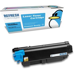 Refresh Cartridges Cyan Tk-5290c Toner Compatible With Kyocera Printers Refresh Cartridges Cyan Tk-5290c Toner Compatible With Kyocera Printers