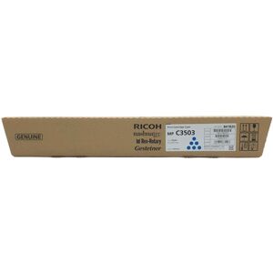 Ricoh 841820 Cyan Toner Cartridge Mp C3503 Original Genuine Aficio Printer Blue Ricoh 841820 Cyan Toner Cartridge Mp C3503 Original Genuine Aficio Printer Blue