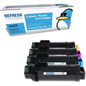 Refresh Cartridges Full Set Of 4 H825cdw & S2825cdn Toners Compatible With Dell Refresh Cartridges Full Set Of 4 H825cdw & S2825cdn Toners Compatible With Dell