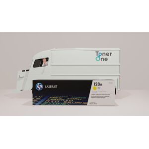 Genuine Hp Ce322a Yellow 128a Laserjet Toner Cartridge - New Genuine Hp Ce322a Yellow 128a Laserjet Toner Cartridge - New
