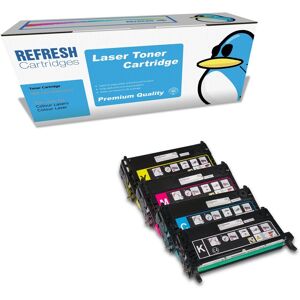 Refresh Cartridges Value Pack 593-10293/4/6/5 Toner Compatible With Dell Printer Refresh Cartridges Value Pack 593-10293/4/6/5 Toner Compatible With Dell Printer