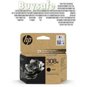 HP 308e Evomore Black Original Ink Cartridge - 7fp22ue HP 308e Evomore Black Original Ink Cartridge - 7fp22ue
