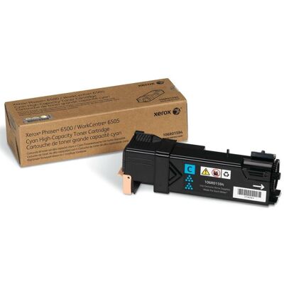 Genuine Xerox 106r01594 Black High Cap Toner Phaser 6500 A- Genuine Xerox 106r01594 Black High Cap Toner Phaser 6500 A-