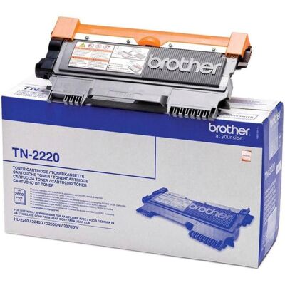 Genuine Brother Tn2220 Black Toner Dcp-7060 7070 Fax 2940 Hl-2240 Open Vat Inc Genuine Brother Tn2220 Black Toner Dcp-7060 7070 Fax 2940 Hl-2240 Open Vat Inc
