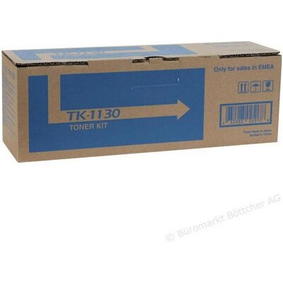 Genuine Kyocera Tk-1130 Black Toner Cartridge Tk-1130 Open Genuine Kyocera Tk-1130 Black Toner Cartridge Tk-1130 Open