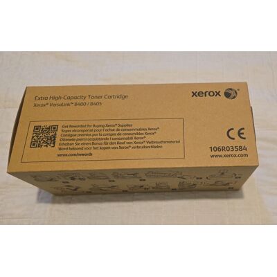 Genuine Xerox 106r03584 Versalink B400/5 Toner Extra High-Capacity, 24.6k Pages Genuine Xerox 106r03584 Versalink B400/5 Toner Extra High-Capacity, 24.6k Pages