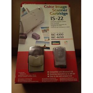 Genuine Canon Color Image Scanner Cartridge Is-22 Genuine Canon Color Image Scanner Cartridge Is-22